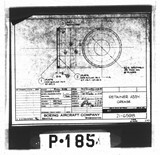 Manufacturer's drawing for Boeing Aircraft Corporation B-17 Flying Fortress. Drawing number 21-6598