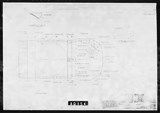 Manufacturer's drawing for North American Aviation B-25 Mitchell Bomber. Drawing number 98-530104