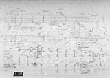 Manufacturer's drawing for Curtiss-Wright P-40 Warhawk. Drawing number 75-03-002