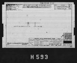 Manufacturer's drawing for North American Aviation B-25 Mitchell Bomber. Drawing number 98-72149