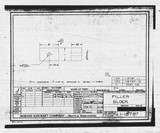 Manufacturer's drawing for Boeing Aircraft Corporation B-17 Flying Fortress. Drawing number 1-18797
