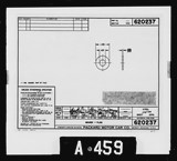 Manufacturer's drawing for Packard Packard Merlin V-1650. Drawing number 620237