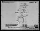 Manufacturer's drawing for North American Aviation B-25 Mitchell Bomber. Drawing number 98-53354
