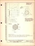 Manufacturer's drawing for Generic Parts - Aviation Standards. Drawing number and10305