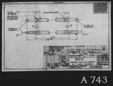 Manufacturer's drawing for Chance Vought F4U Corsair. Drawing number 10697