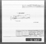 Manufacturer's drawing for Bell Aircraft P-39 Airacobra. Drawing number 33-733-050