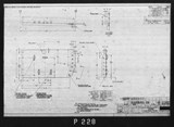 Manufacturer's drawing for North American Aviation B-25 Mitchell Bomber. Drawing number 108-71029