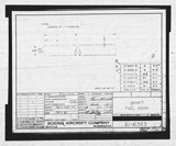 Manufacturer's drawing for Boeing Aircraft Corporation B-17 Flying Fortress. Drawing number 21-6323