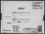 Manufacturer's drawing for North American Aviation B-25 Mitchell Bomber. Drawing number 98-53740