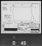 Manufacturer's drawing for Boeing Aircraft Corporation B-17 Flying Fortress. Drawing number 41-580