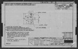 Manufacturer's drawing for North American Aviation B-25 Mitchell Bomber. Drawing number 98-54736