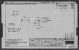 Manufacturer's drawing for North American Aviation B-25 Mitchell Bomber. Drawing number 98-61176