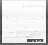 Manufacturer's drawing for Bell Aircraft P-39 Airacobra. Drawing number 33-653-003