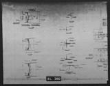 Manufacturer's drawing for Chance Vought F4U Corsair. Drawing number 40103