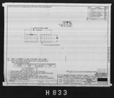 Manufacturer's drawing for North American Aviation B-25 Mitchell Bomber. Drawing number 108-533190