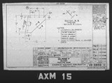 Manufacturer's drawing for Chance Vought F4U Corsair. Drawing number 33159