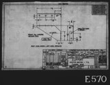 Manufacturer's drawing for Chance Vought F4U Corsair. Drawing number 19070