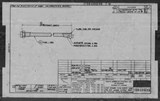 Manufacturer's drawing for North American Aviation B-25 Mitchell Bomber. Drawing number 108-588246