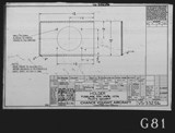 Manufacturer's drawing for Chance Vought F4U Corsair. Drawing number 33256
