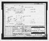 Manufacturer's drawing for Boeing Aircraft Corporation B-17 Flying Fortress. Drawing number 41-9258