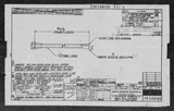 Manufacturer's drawing for North American Aviation B-25 Mitchell Bomber. Drawing number 98-588190