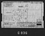 Manufacturer's drawing for North American Aviation B-25 Mitchell Bomber. Drawing number 98-53477
