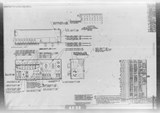 Manufacturer's drawing for North American Aviation B-25 Mitchell Bomber. Drawing number 98-542026