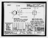 Manufacturer's drawing for Beechcraft AT-10 Wichita - Private. Drawing number 101657