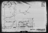 Manufacturer's drawing for North American Aviation B-25 Mitchell Bomber. Drawing number 98-62423