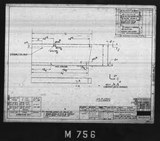 Manufacturer's drawing for North American Aviation B-25 Mitchell Bomber. Drawing number 98-624100