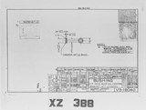 Manufacturer's drawing for Chance Vought F4U Corsair. Drawing number 19040