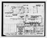 Manufacturer's drawing for Beechcraft AT-10 Wichita - Private. Drawing number 104484