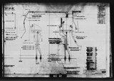 Manufacturer's drawing for North American Aviation B-25 Mitchell Bomber. Drawing number 98-58017