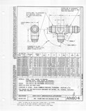 Manufacturer's drawing for Generic Parts - Aviation General Manuals. Drawing number AN804