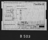 Manufacturer's drawing for North American Aviation B-25 Mitchell Bomber. Drawing number 108-533124