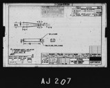 Manufacturer's drawing for North American Aviation B-25 Mitchell Bomber. Drawing number 108-53638
