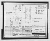 Manufacturer's drawing for Boeing Aircraft Corporation B-17 Flying Fortress. Drawing number 41-424