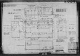 Manufacturer's drawing for North American Aviation B-25 Mitchell Bomber. Drawing number 98-54012