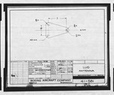 Manufacturer's drawing for Boeing Aircraft Corporation B-17 Flying Fortress. Drawing number 41-581