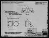 Manufacturer's drawing for North American Aviation B-25 Mitchell Bomber. Drawing number 98-58404