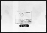 Manufacturer's drawing for Beechcraft C-45, Beech 18, AT-11. Drawing number 106119