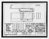 Manufacturer's drawing for Beechcraft AT-10 Wichita - Private. Drawing number 101536