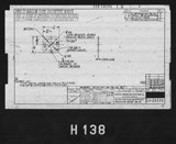 Manufacturer's drawing for North American Aviation B-25 Mitchell Bomber. Drawing number 98-58349