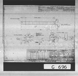 Manufacturer's drawing for Bell Aircraft Corporation P-39 Airacobra. Drawing number 33-741-036