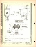 Manufacturer's drawing for Generic Parts - Aviation Standards. Drawing number an6121