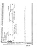 Manufacturer's drawing for Generic Parts - Aviation General Manuals. Drawing number AND10410