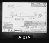 Manufacturer's drawing for Packard Packard Merlin V-1650. Drawing number at8756-58