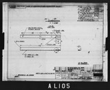 Manufacturer's drawing for North American Aviation B-25 Mitchell Bomber. Drawing number 98-72161