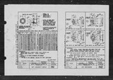 Manufacturer's drawing for North American Aviation B-25 Mitchell Bomber. Drawing number 1N1 1N2