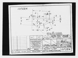 Manufacturer's drawing for Beechcraft AT-10 Wichita - Private. Drawing number 107584